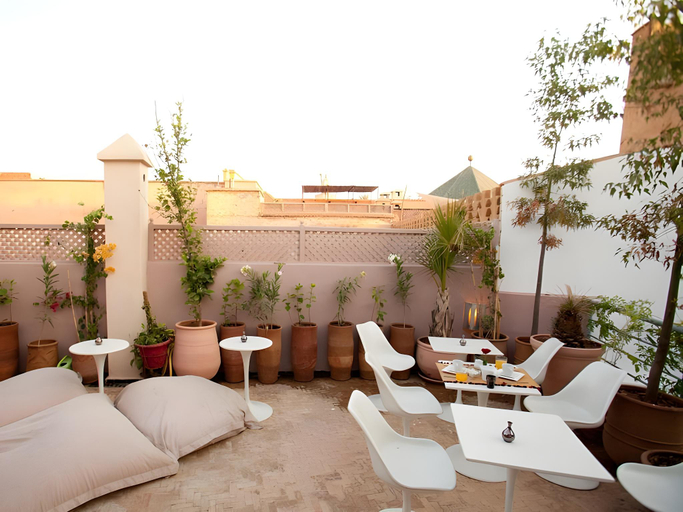 Balcony/terrace 4, Riad Jardins des Lilas, Marrakech