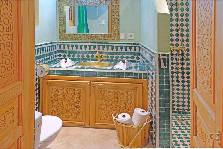 Bathroom 3, riad zanouba, Marrakech