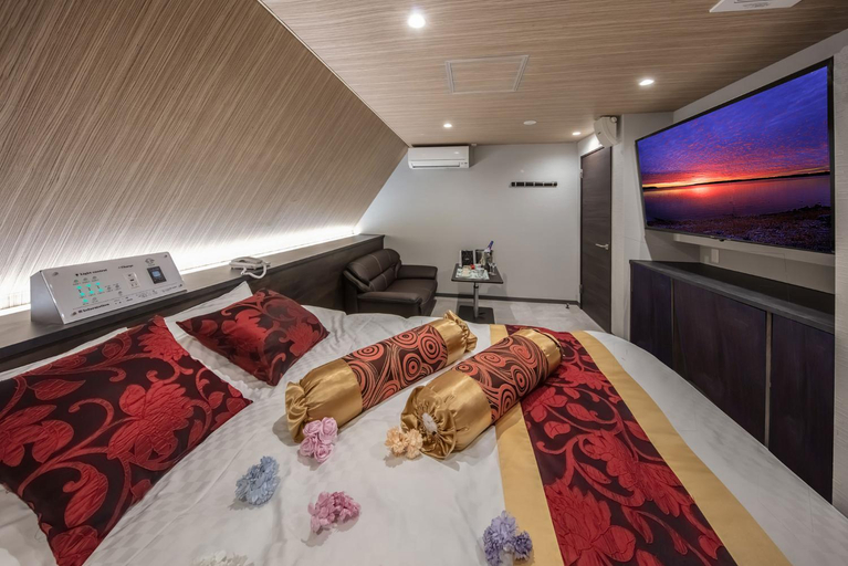 Bedroom 2, Hotel GEM2 - Adult Only, Sendai