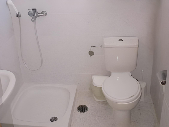 Bathroom 4, International Hotel, South Aegean