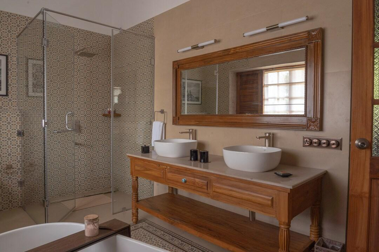 Bathroom 4, The Postcard Saligao, North Goa, North Goa