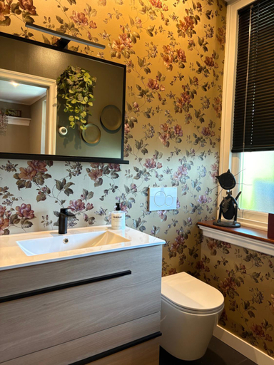 Bathroom, B&B DiepenHuus Achter, Hof van Twente