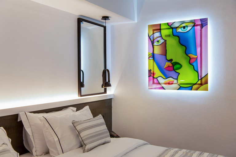 Bedroom 3, Central Boutique Hotel by naoussa hills adults only, South Aegean