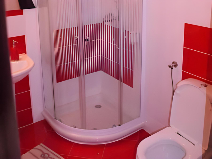Bathroom 3, Hotel Victoria, Borsa