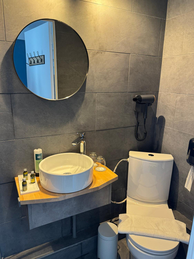 Bathroom 3, Logis Hotel de la Poste, Marne