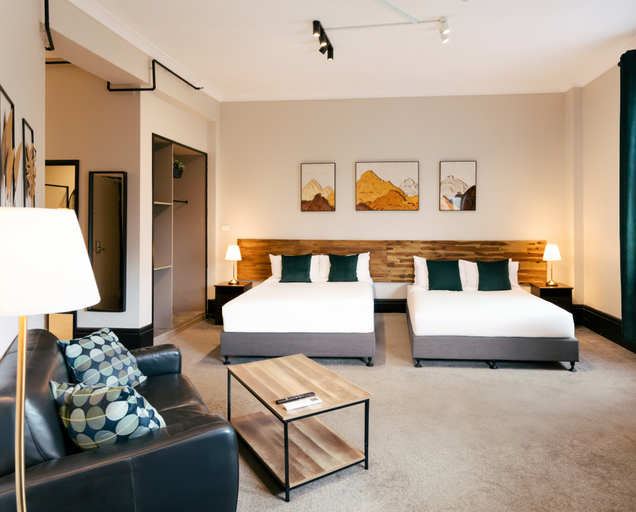 Bedroom 4, City Budget Hotel, Sydney