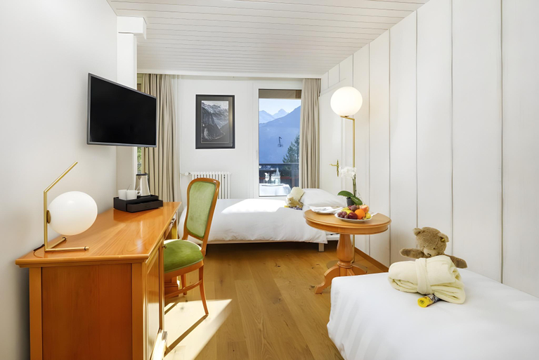 Bedroom 3, Beausite Park Hotel Wengen, Interlaken