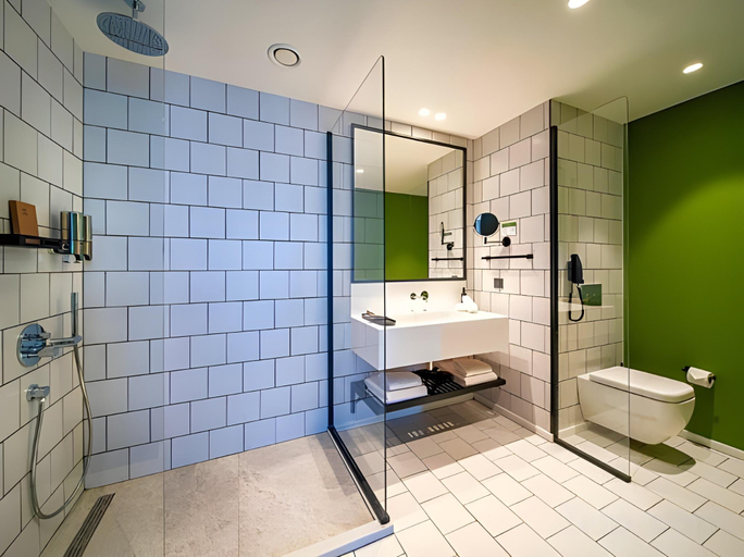 Bathroom 3, Fletcher Hotel-Restaurant Oisterwijk-Tilburg, Oisterwijk