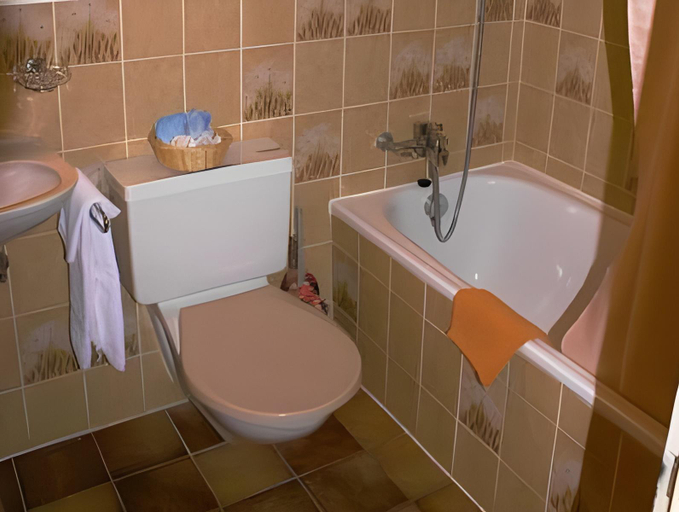 Bathroom 3, Hotel Bad Schwarzsee, Sense