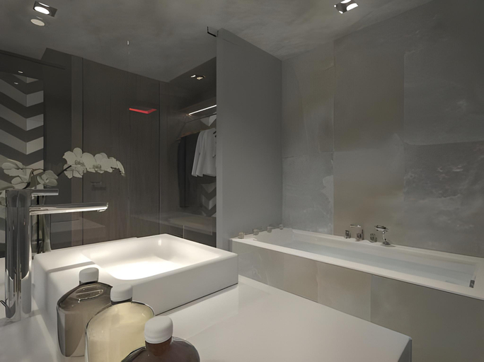 Bathroom 4, Maritim Hotel Plaza Tirana, Tiranës