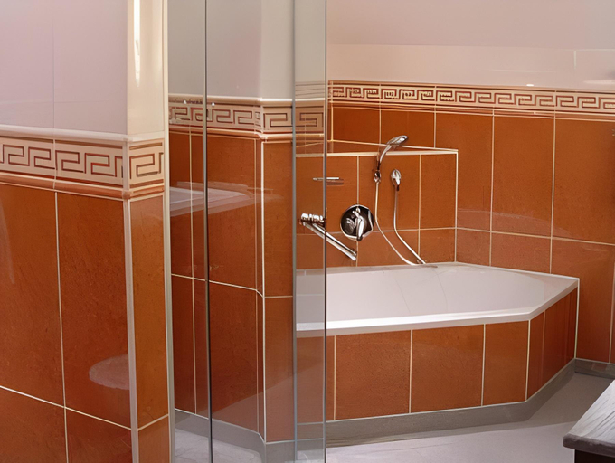Bathroom 4, Altstadthotel Brauwirt, Weiden in der Oberpfalz