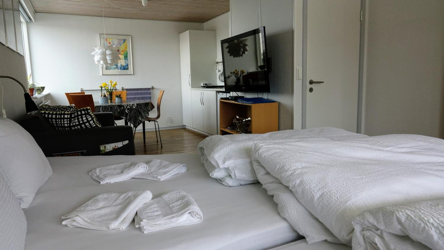 Others 2, 2 rooms, private kitchen, bathroom, and garden., Århus