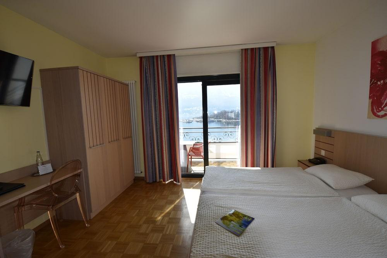 Bedroom 3, Hotel Geranio Au Lac, Locarno