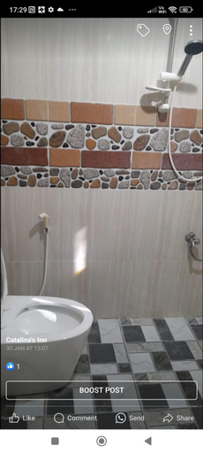 Bathroom 5, Catalina`s Inn family room, Panglao