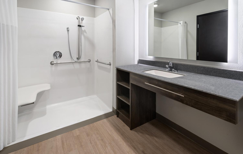 Bathroom 4, My Place Hotel - Anchorage, AK, Anchorage