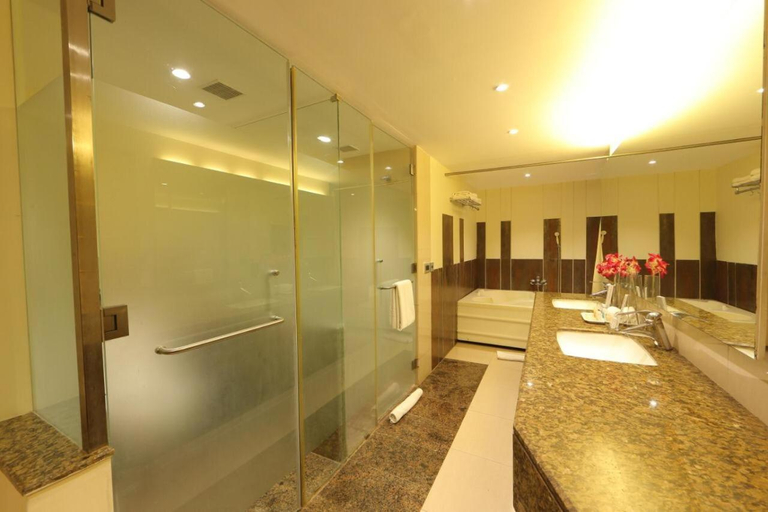 Bathroom 4, Hotel EEFA, Belgaum