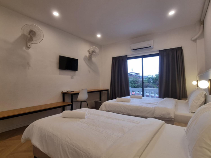 Bedroom 2, Lunar Hostel, Vientiane