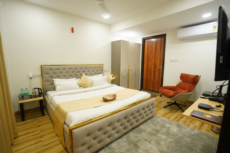Bedroom 3, Anugya - A Boutique Hotel, Indore