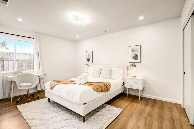 Bedroom 3, @ Marbella Lane - Stylish Cozy4br in Siliconvalley, Santa Clara