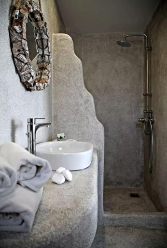 Bathroom 5, Pelican Bay Art Hotel, South Aegean