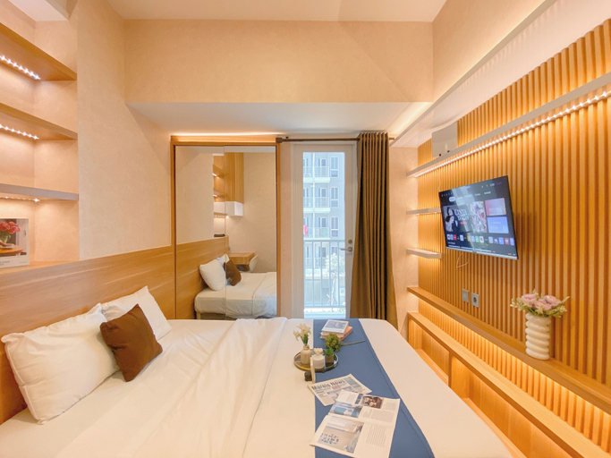 Bedroom 3, Cozy Studio At 7Th Floor Tokyo Riverside Pik 2 Apartment, Tangerang
