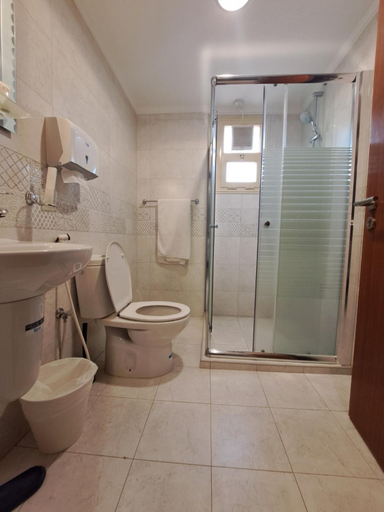 Bathroom, الدرة للشقق الفندقية