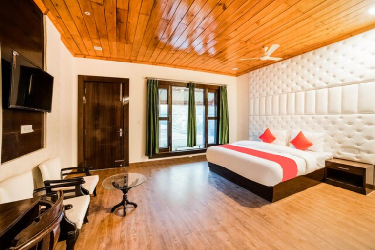 Bedroom 3, Goroomgo Blue Moon Resort Bhimtal - Near Mall Road and lake , Nainital