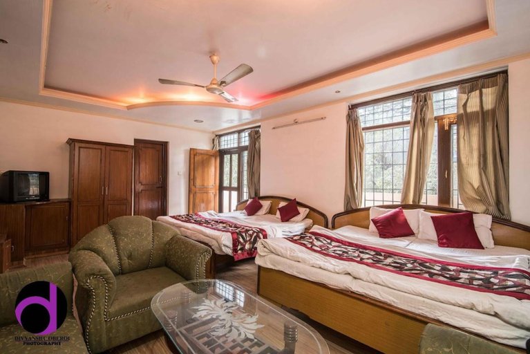 Bedroom 4, Goroomgo Blue Moon Bhimtal, Nainital