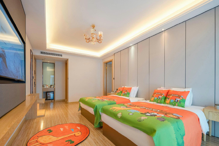 Bedroom 2, Atour X Hotel Shenzhen Bao'an Airport Hangcheng, Shenzhen