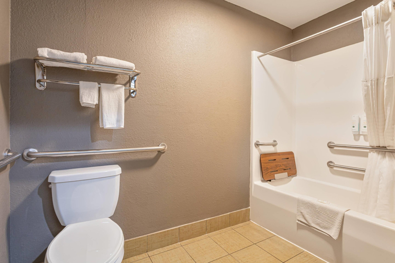 Bathroom 4, Quality Inn Edmund Pettus Bridge Area, Dallas