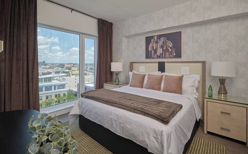 Bedroom 4, Luxury Apartments by Hyatus at Central Philly, Philadelphia