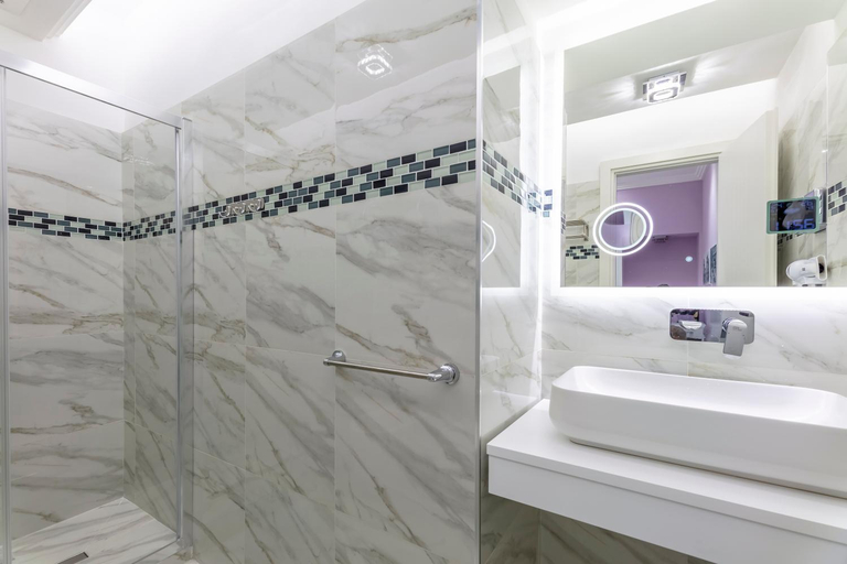 Bathroom 5, THE ONE Boutique Hotel & SPA Rome, Rome