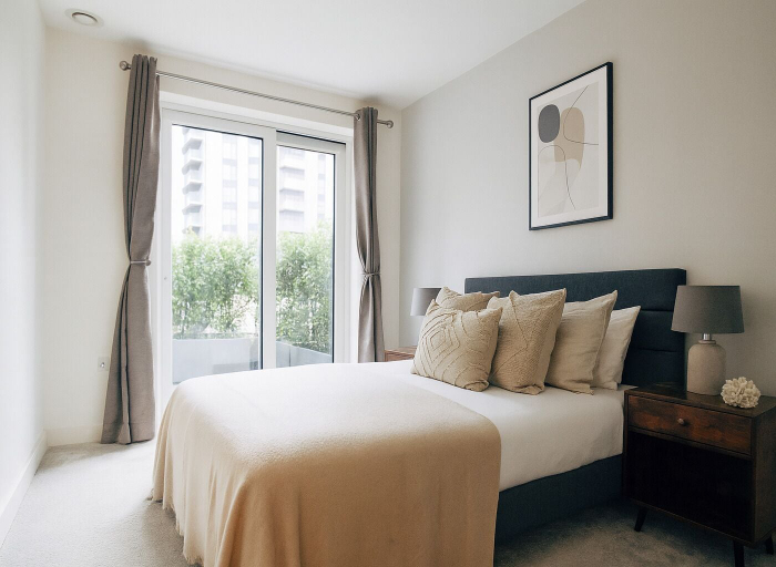 Bedroom 3, The River Thames Collection, London