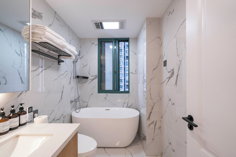 Bathroom, Zhome-Riverside Garden 2-Near the Bund, Shanghai