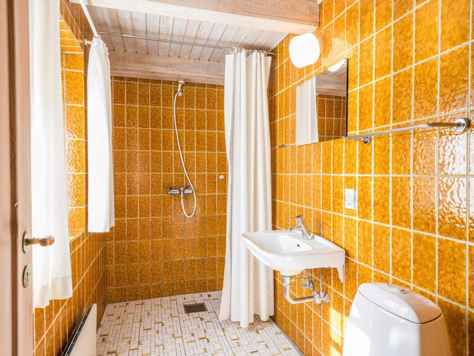 Bathroom, 4 Person Holiday Home in Norre Nebel, Varde