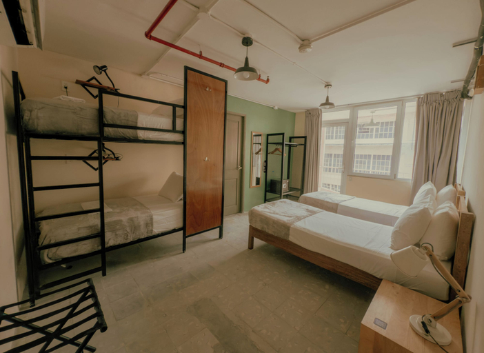 Bedroom 3, Viajero Casco Viejo Hostel, Panamá