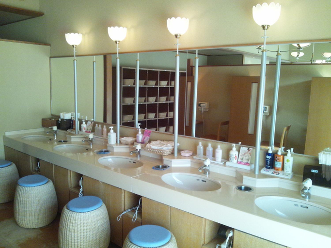 Bathroom 4, Hirugami Grand Hotel Tenshin, Achi