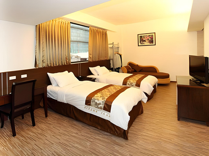 Bedroom 3, Huang Shin Business Hotel-Chung Kang, Taichung