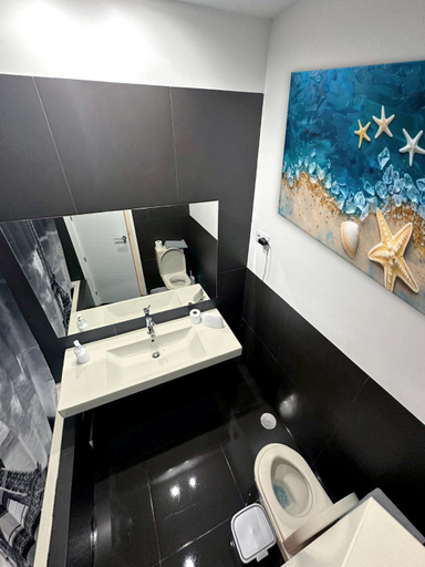 Bathroom 3, GRAN VIA -Chueca ROOMS PARKING TPH, Madrid