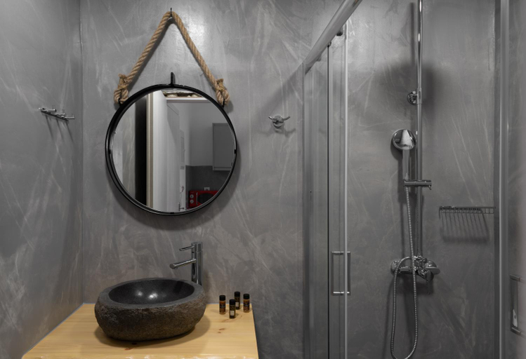 Bathroom 3, Sunray Lodgings, South Aegean