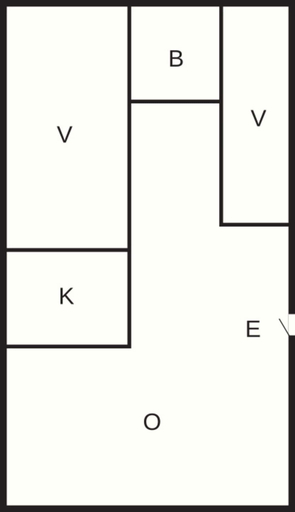 Floor plan 4, 4 Person Holiday Home in Blokhus-by Traum, Jammerbugt
