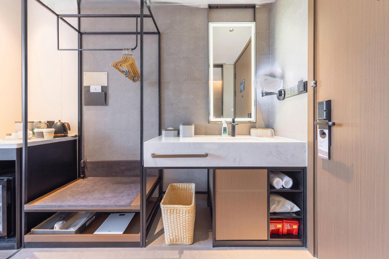 Bathroom 3, Atour Hotel Shenzhen Futian CBD Citizen Center, Shenzhen
