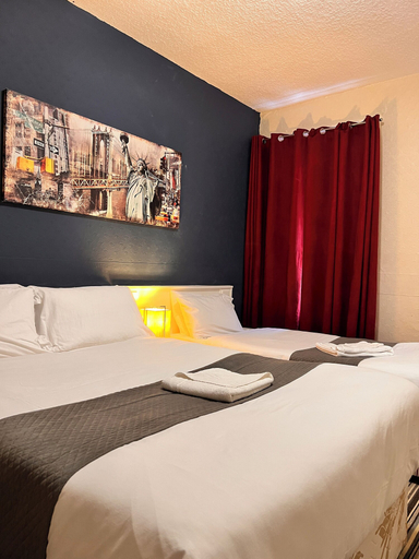 Bedroom 3, The Oxford Hotel, Blackpool