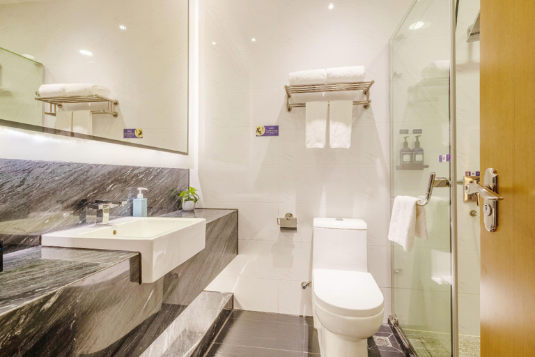 Bathroom 4, Pengke Hotel (Shenzhen North Railway Station Shangmu), Shenzhen
