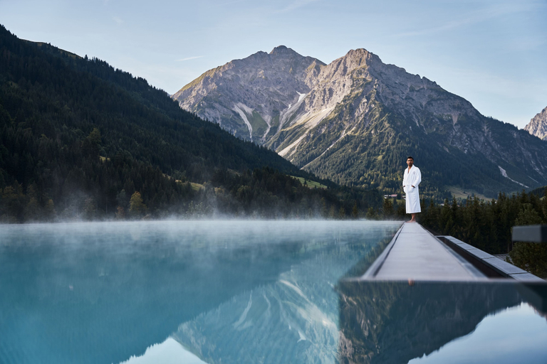 Outdoor pool, A-ROSA Ifen Hotel Kleinwalsertal, Bregenz