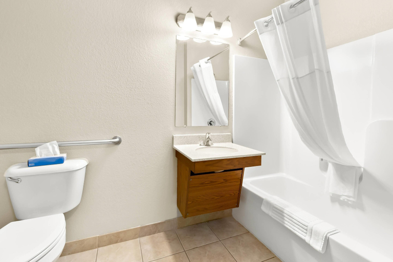 Bathroom 5, Suburban Studios Morgantown, Monongalia