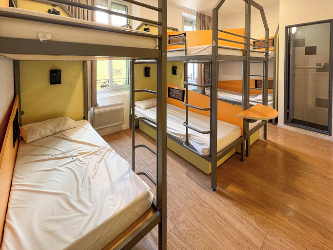 Bedroom 3, Auberge de Jeunesse HI Nice - Les Camélias, Alpes-Maritimes