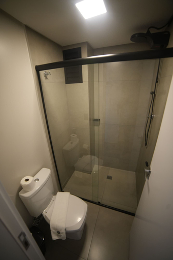 Bathroom 3, Hotel Coroados Foz Express, Foz do Iguaçu