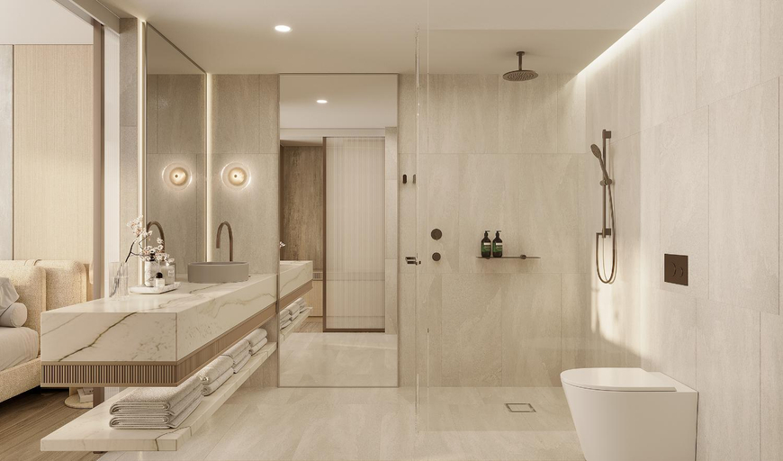 Bathroom 2, Crowne Plaza SHELL COVE MARINA by IHG, Shellharbour