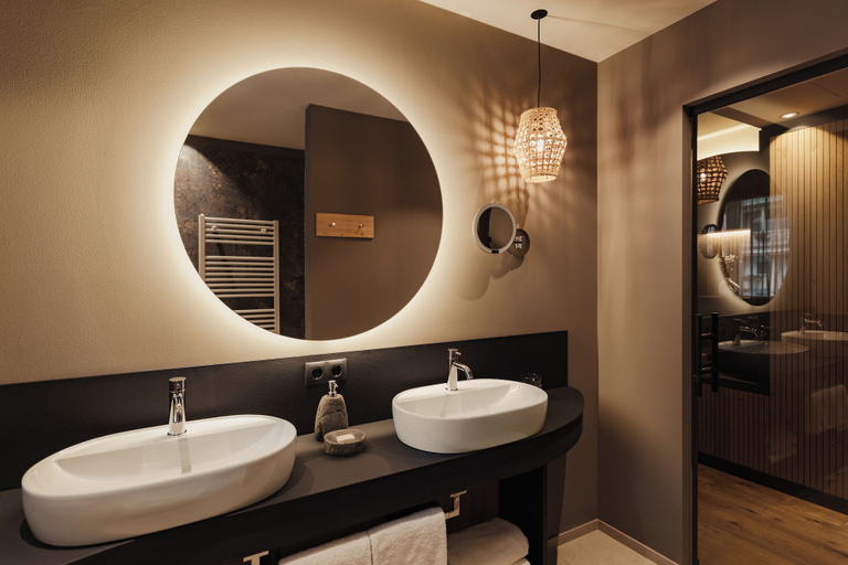 Bathroom 4, Hotel B&B Feldmessner, Bolzano